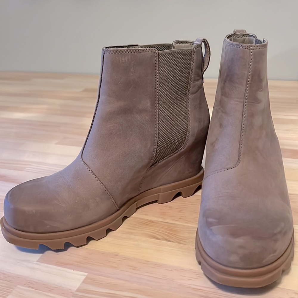 Sorel Joan of Artic Wedge 8.5US suede Leather